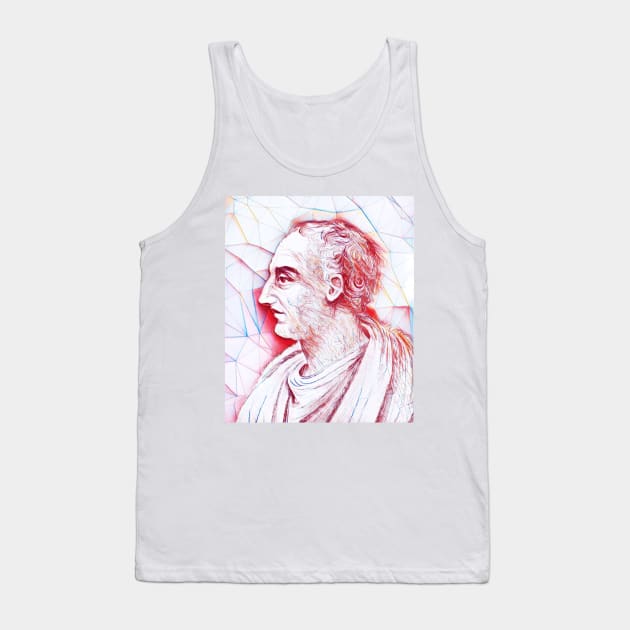 Livy Portrait | Livy Artwork | Line Art Tank Top by JustLit